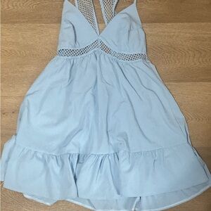 Light Blue Sleeveless Dress
